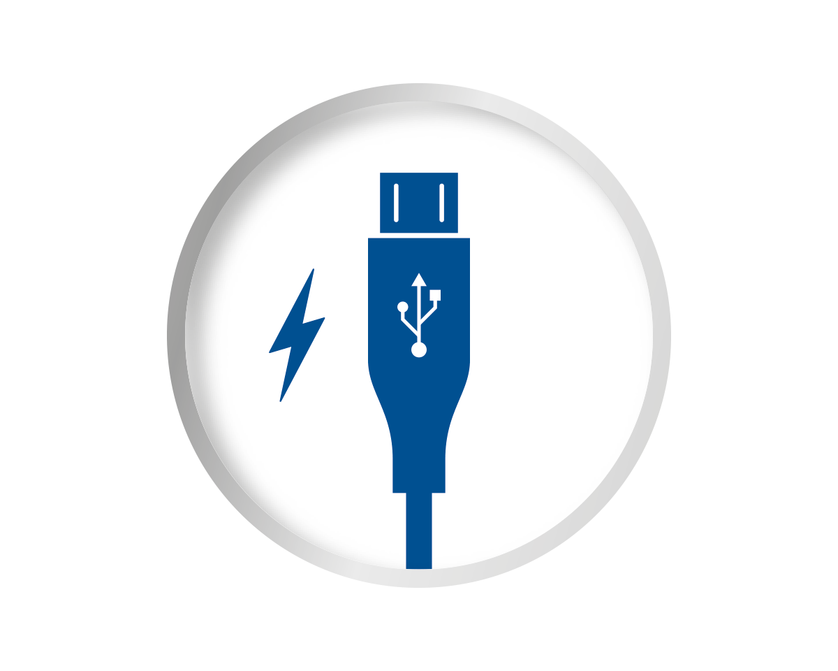 Alimentation électrique externe
